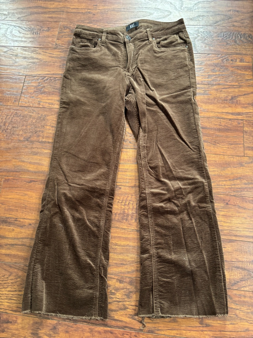 KUT from the Kloth Kelsey High Rise Ankle Flare